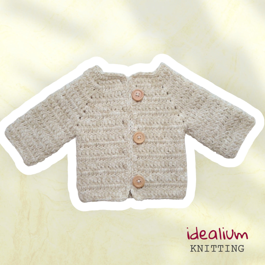 chaqueta Totora de ganchillo