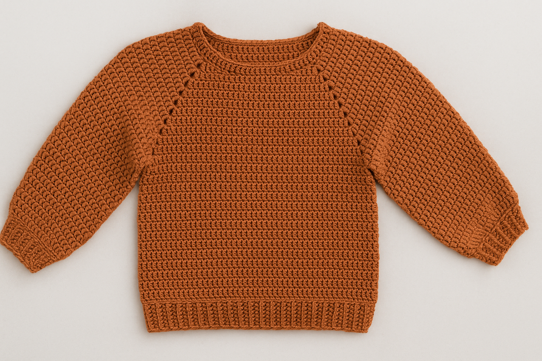jersey top down a ganchillo