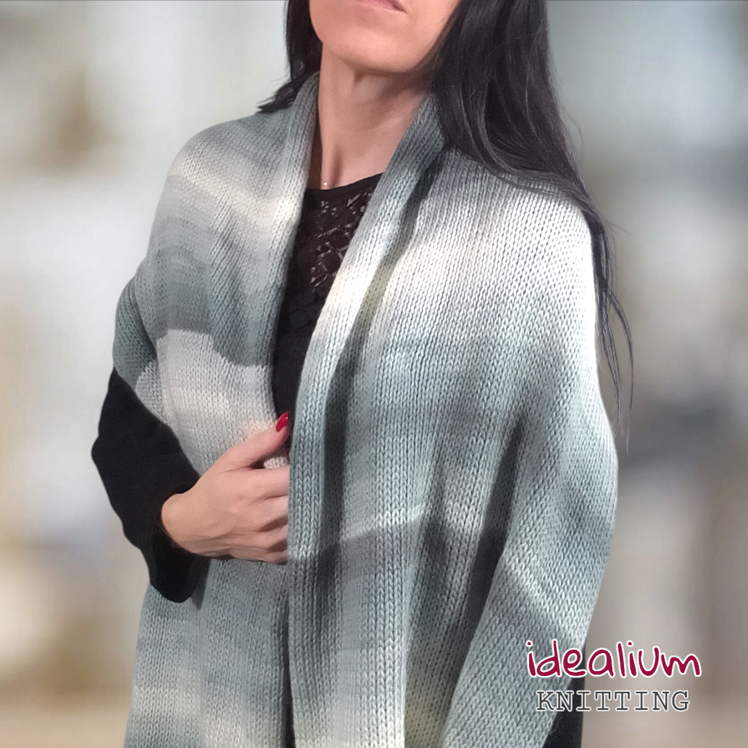 Bufanda Brisa en kit para tejer