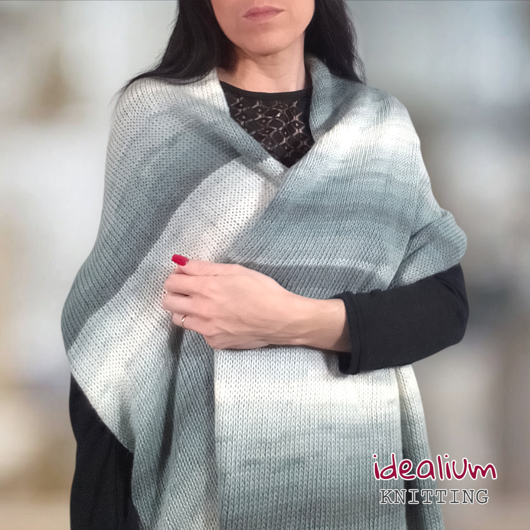 Bufanda Brisa en kit para tejer