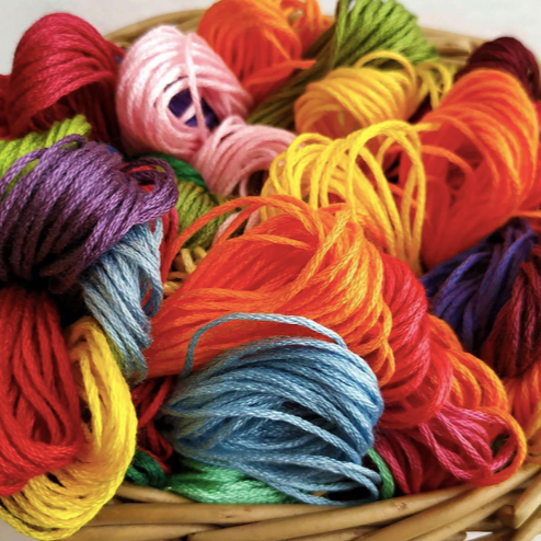 Hilo Mouliné 120 Colores en Caja