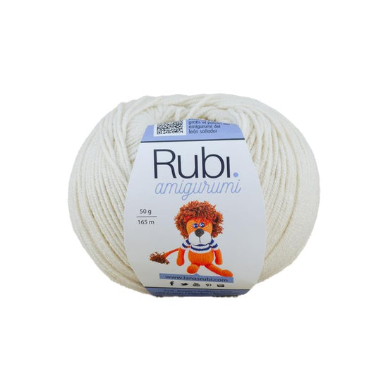 Ovillo Rubí Amigurumi – Algodón 50 g, muñecos y accesorios