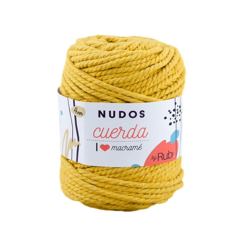 Boule de corde Ruby Knots – Coton 500 g, macramé et accessoires