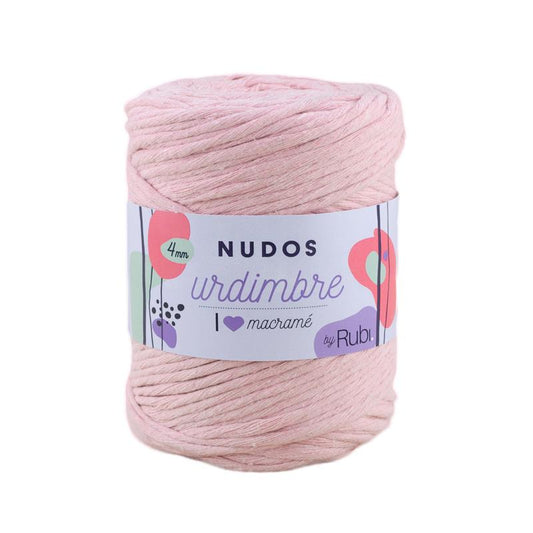 Boule de nœuds Ruby Warp – Coton 500 g, macramé et accessoires