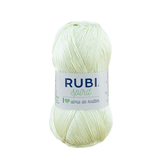 Ovillo Rubí Spirit – Acrílico 100 g, lana fina