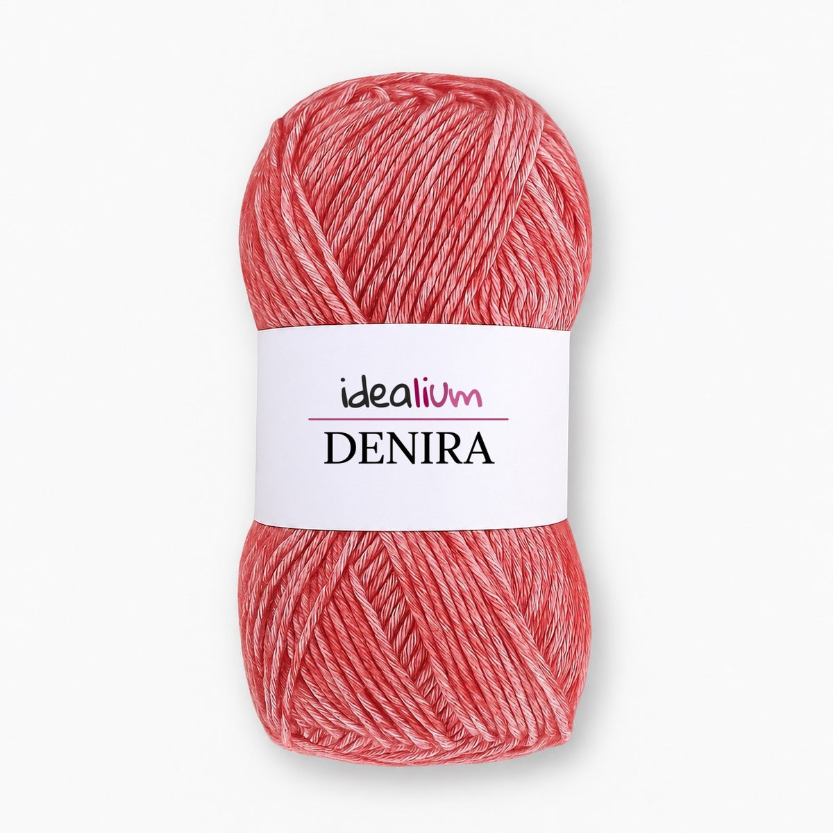 Denira · Algodón jaspeado efecto denim M002 Coral