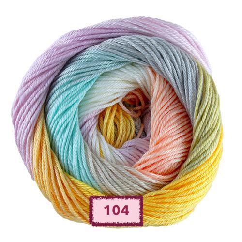 Ovillo Rubí Gominola Premium – Microfibra 100 g, colores divertidos