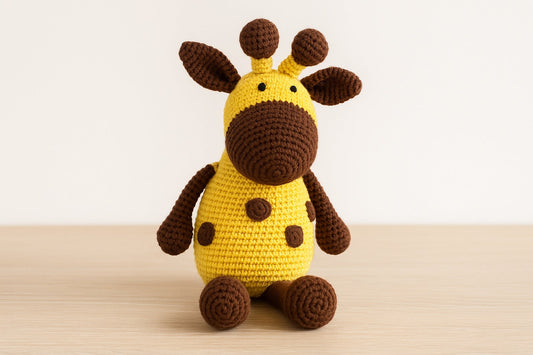 Amigurumi JIRAFA_LUCIA_tejida_a_CROCHET