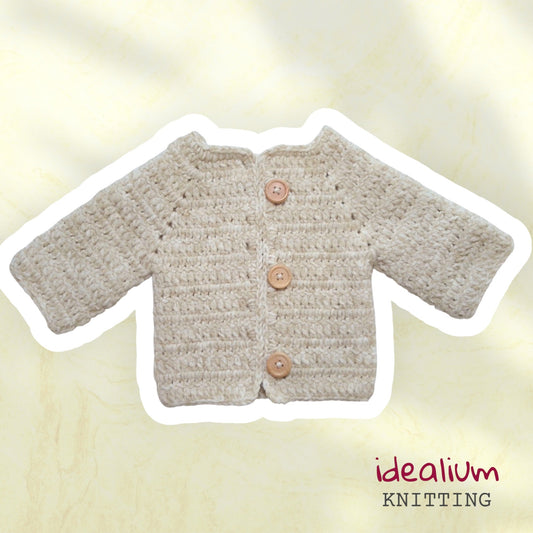 chaqueta Totora de ganchillo