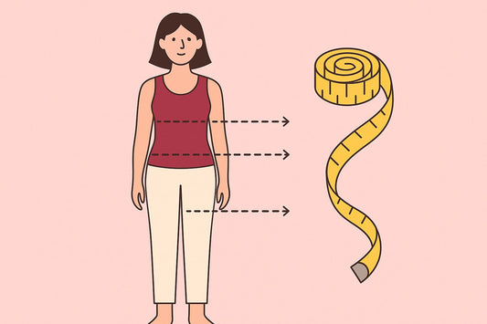 Medidas estándar CYC para mujer: tallas y holguras para tejer