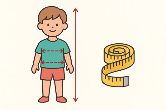 Medidas estándar CYC para niño/a: tallas y holguras para tejer