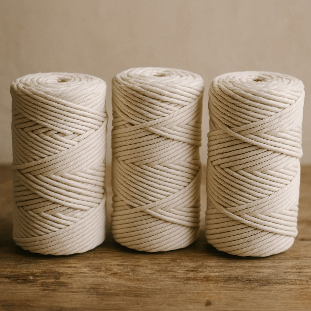 Tipos de cordones para macramé