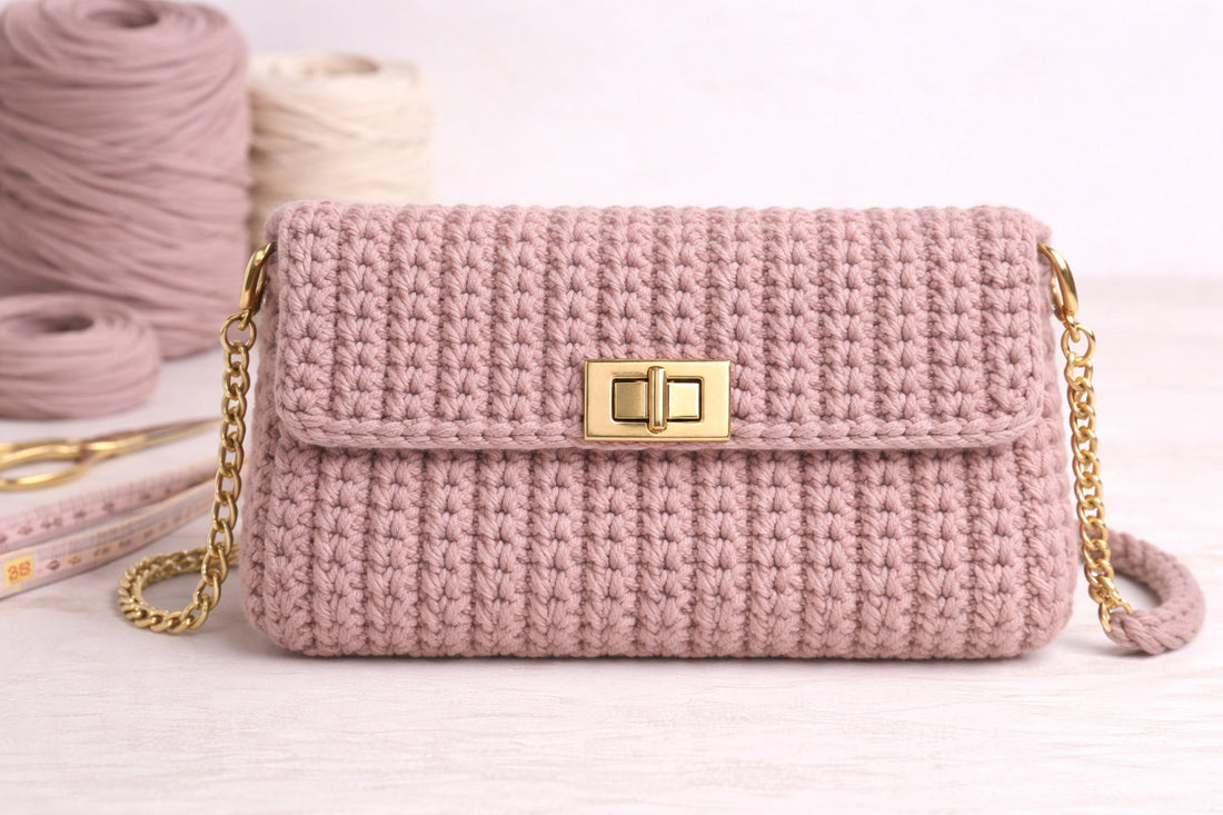 Bolsos tejidos a lo ancho vs a lo largo: cómo cambia la forma final