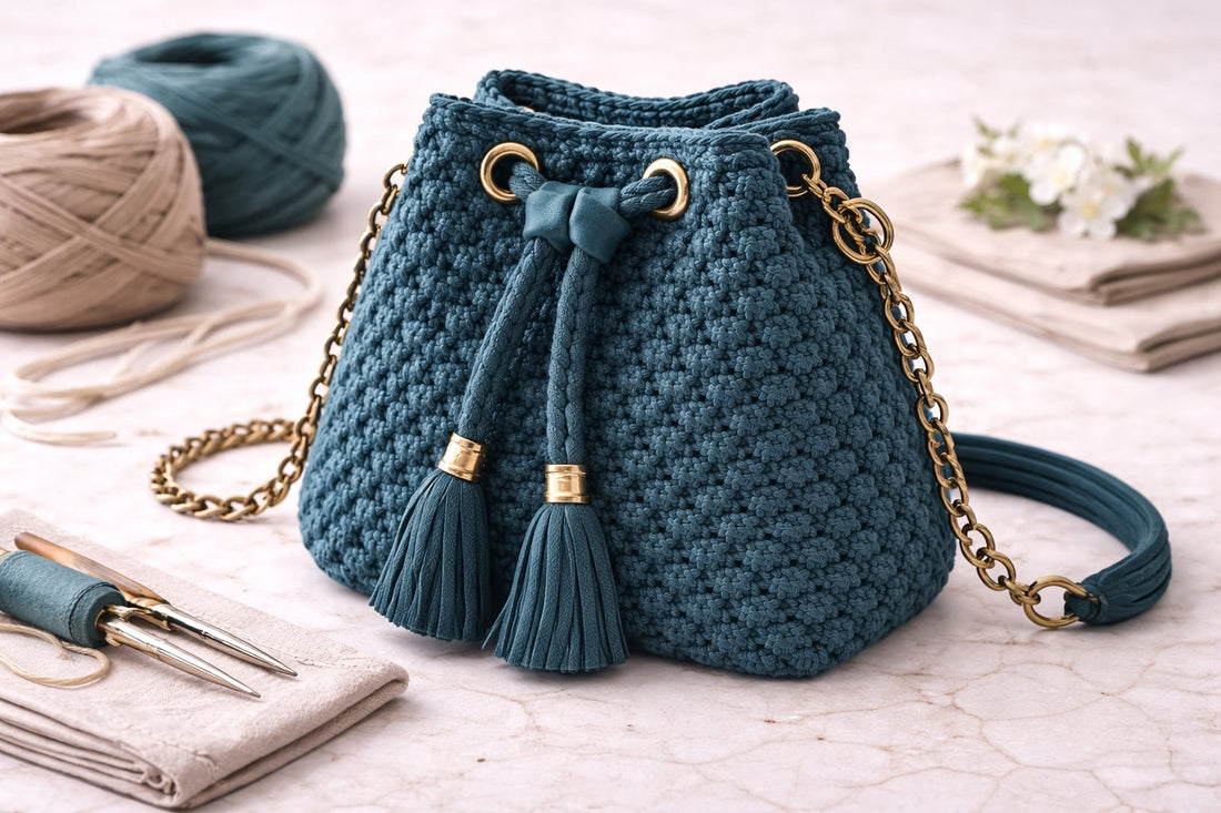 bolso tipo saco de trapillo
