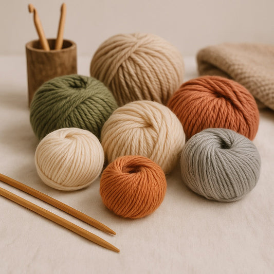 ¿Cuánta lana necesito para tejer? 