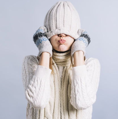 Medidas y Patrón para tejer gorros