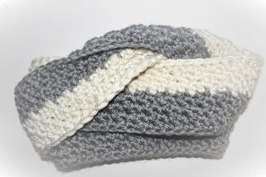 patron bufanda infinita o cuello a ganchillo