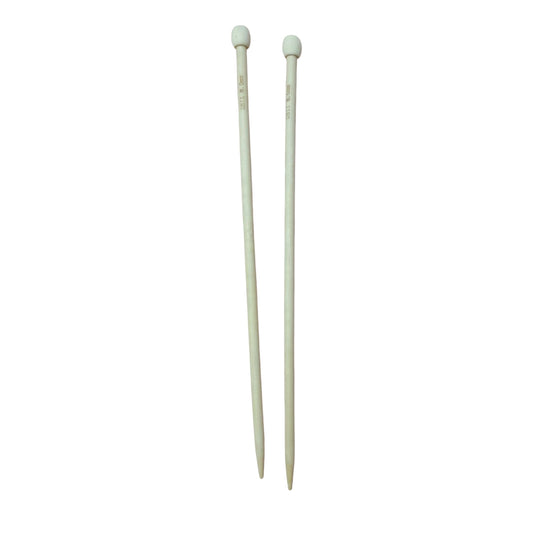 Agujas de punto de bambú 8mm