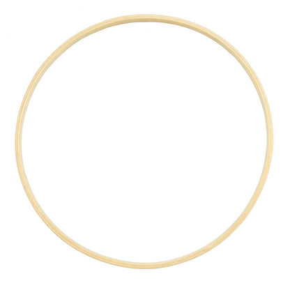 Aros de madera macramé