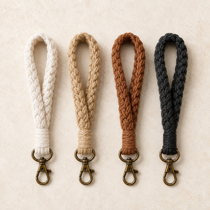 Asa de muñeca para clutch – Trenzada