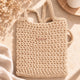 Senda crochet shopping bag kit – S010 Beige