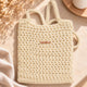 Senda crochet shopping bag kit – S009 Natural White
