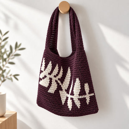 Kit La Ramita – Saco tote em croché