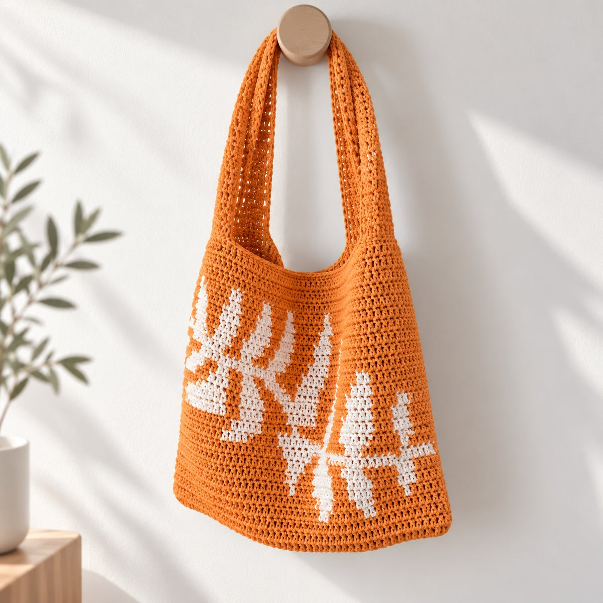 Kit La Ramita – Saco tote em croché