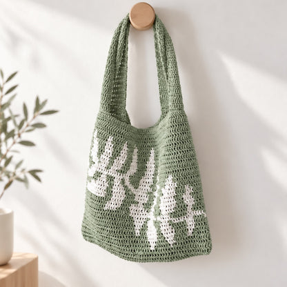 Kit La Ramita – Saco tote em croché