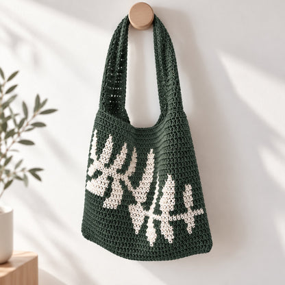 Kit La Ramita – Saco tote em croché