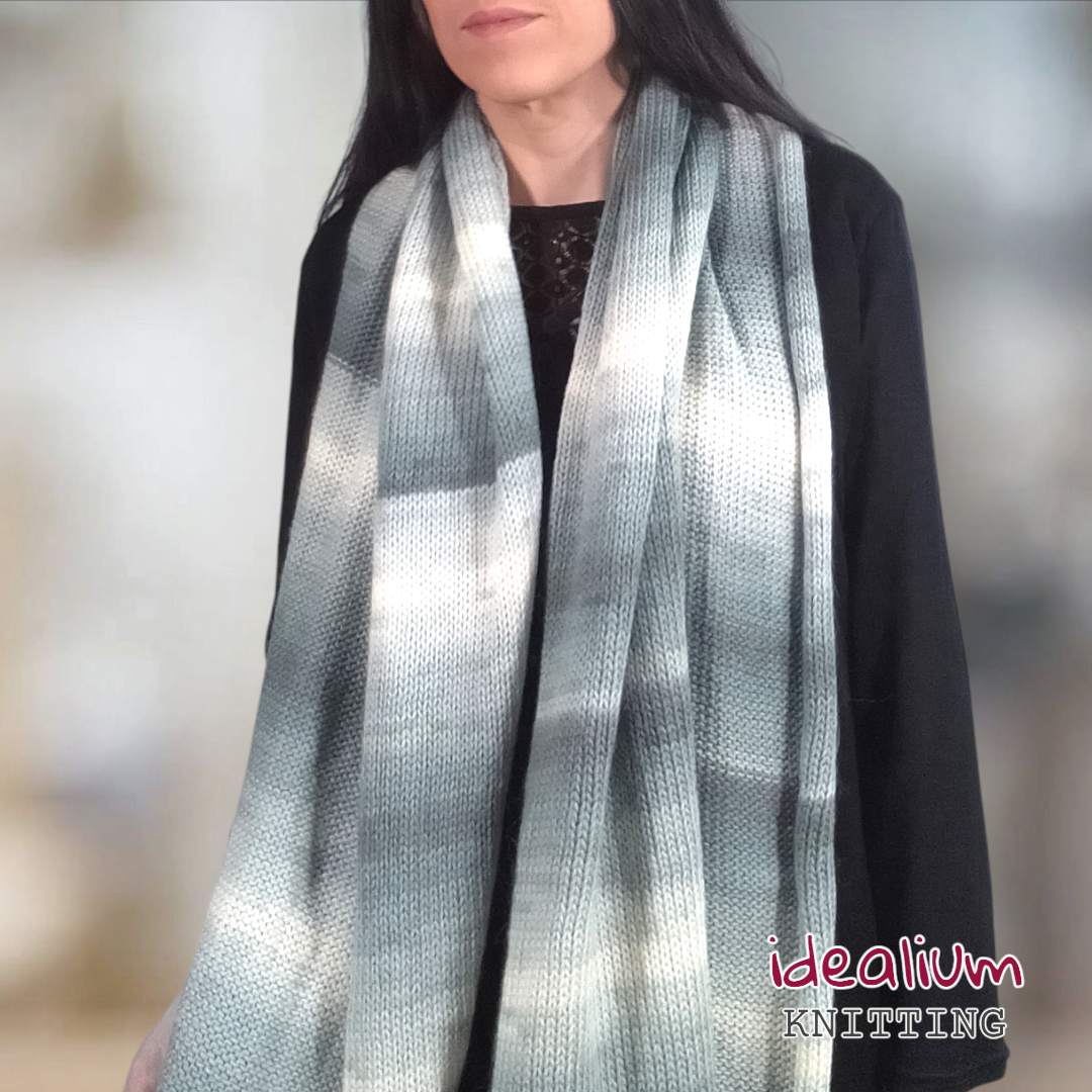 Bufanda Brisa en kit para tejer