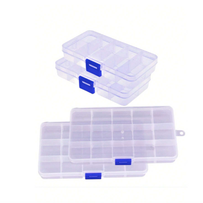 Caja de almacenamiento con divisor ajustable