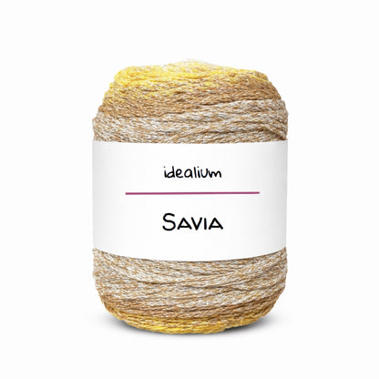 Savia · Cordón multicolor con lúrex en tonos tierra