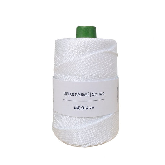 Cordón Idealium Senda 3 mm para Macramé – color 005 blanco