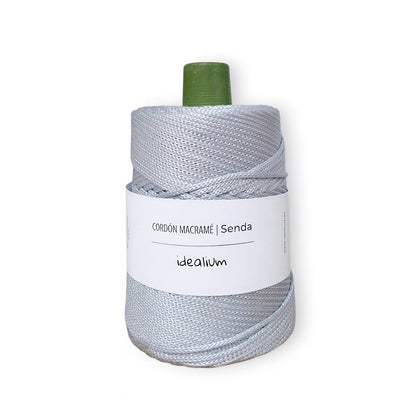 Cordón Idealium Senda 3 mm para Macramé – color 018 gris claro