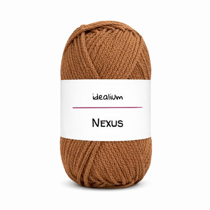 Nexus · Cordón fino de algodón 2 mm 115 Marrón
