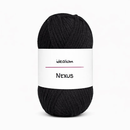 Nexus · Cordón fino de algodón 2 mm 124 Negro