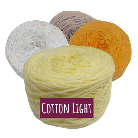 Cotton Light – Ovillo 100% Algodón Orgánico
