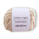 Ovillo Idealium Cotton Light – Algodón 50 g, prendas frescas – CL-001