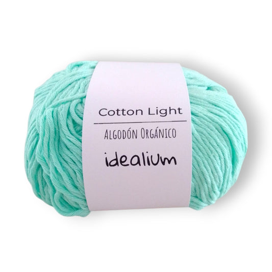 Ovillo Idealium Cotton Light – Algodón 50 g, prendas frescas