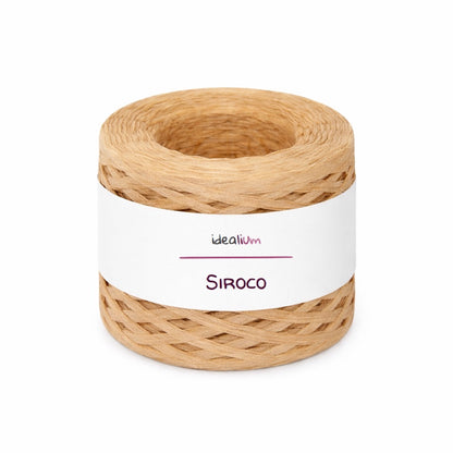 Siroco · Rafia de papel para bolsos y accesorios de verano S039 Beige