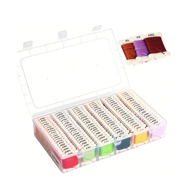 Hilo Mouliné 120 Colores en Caja