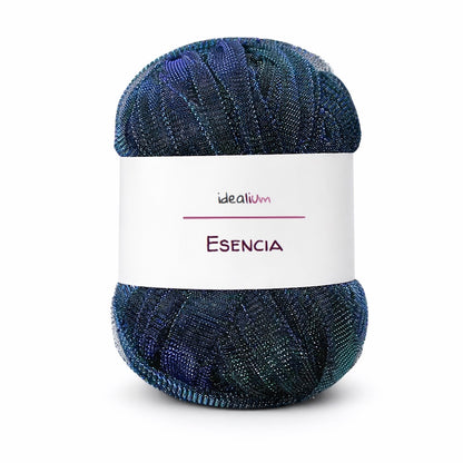 Esencia · Trapillo de gasa con brillo E028 Azul-Verde
