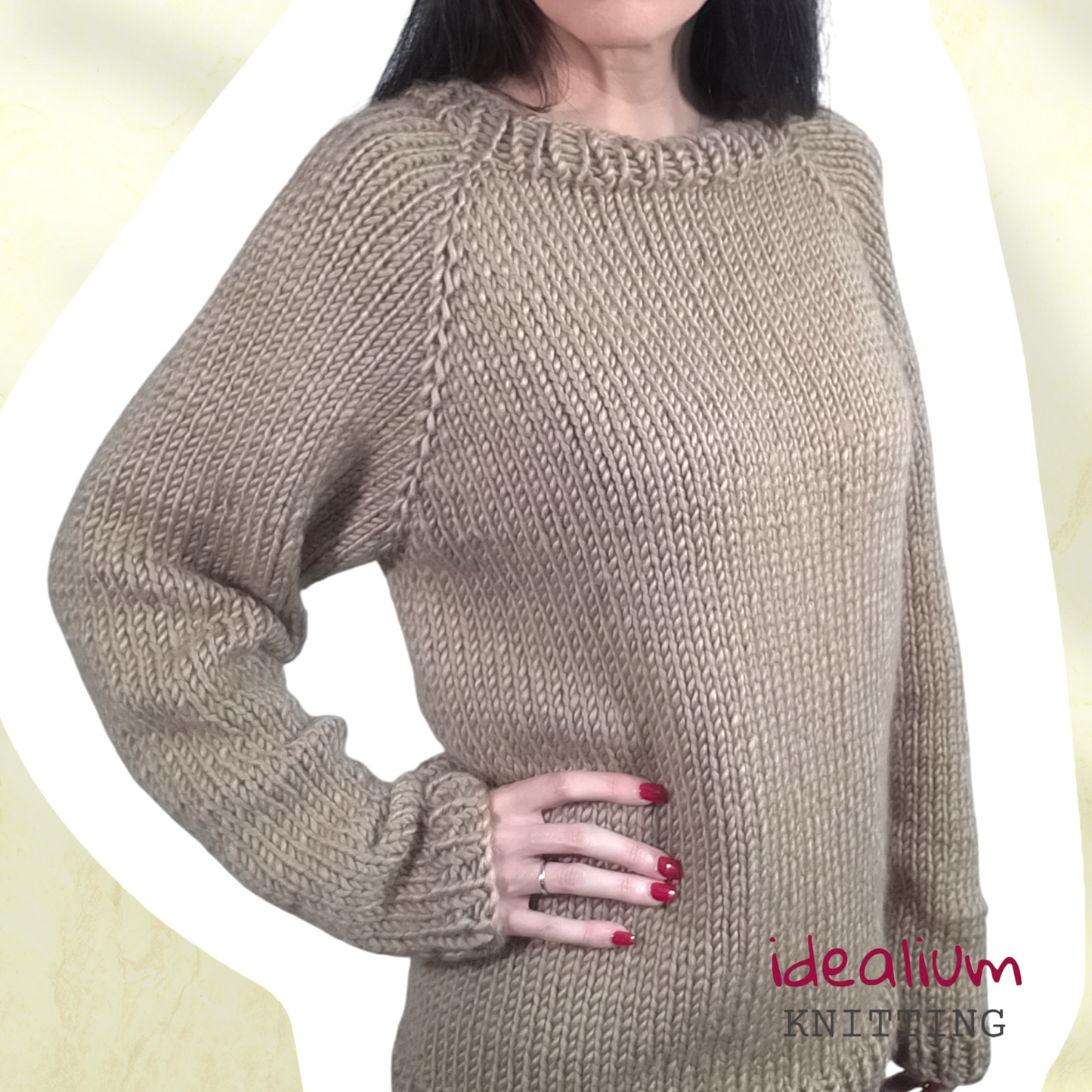 Kit para tejer – Jersey Mimosa