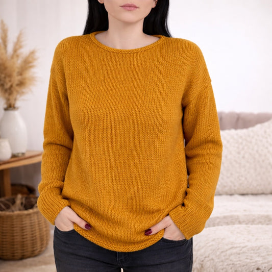 Kit para tejer Jersey París – Lana merino, Talla L/XL