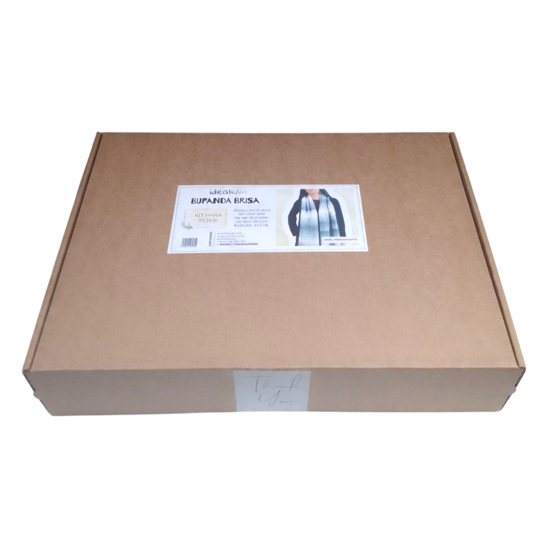 Kit para tejer – Bufanda Brisa