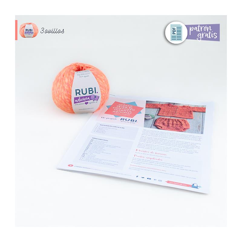 Kit para tejer Conjunto Infantil Adivina