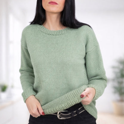 Kit para tejer Jersey Basic Merino – Lana Merino, Talla S/M