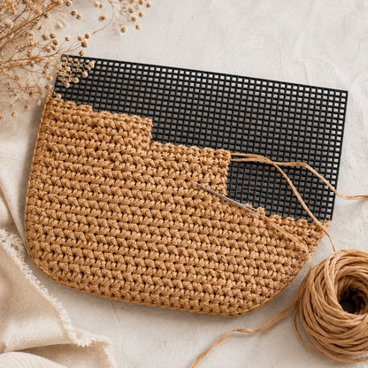 Malla plástica para bolsos 33 × 50 cm