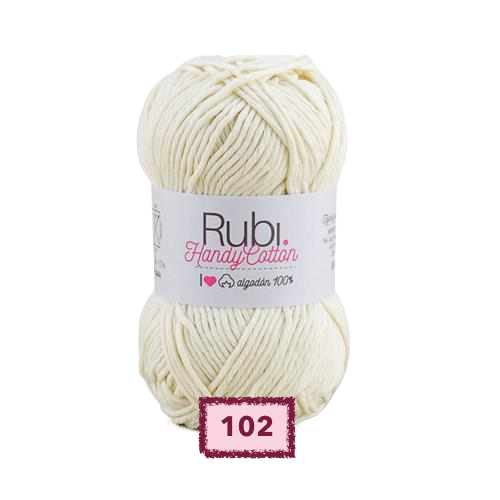 OVILLO DE ALGODON RUBI HANDY COTTON